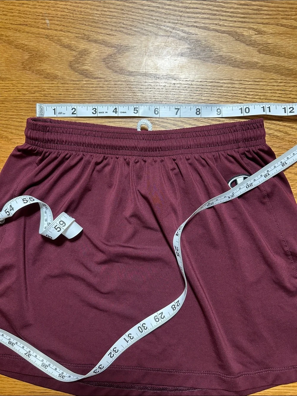 Champion stains authentic measurements